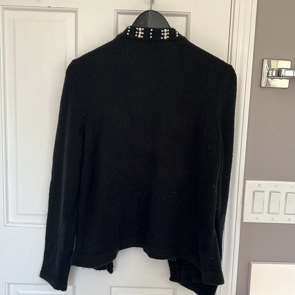 Ann Taylor Factory Pearl Detail Cardigan Sweater - Picture 4 of 4